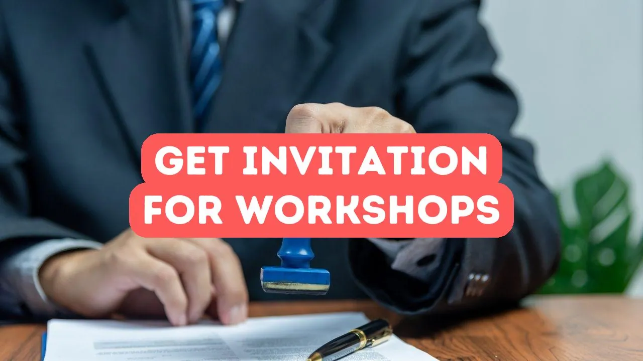 How to Get an Invitation Letter for Workshops