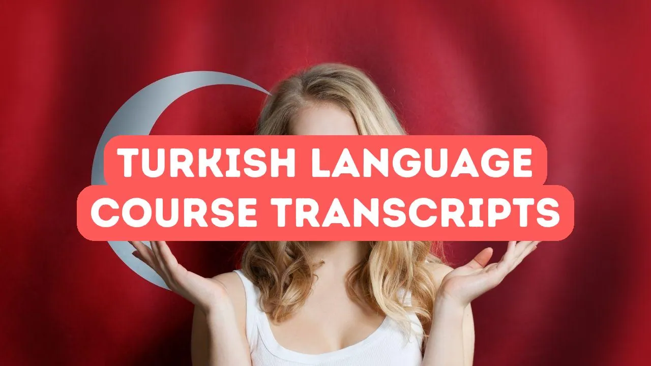 دليل لنصوص دورة اللغة التركية