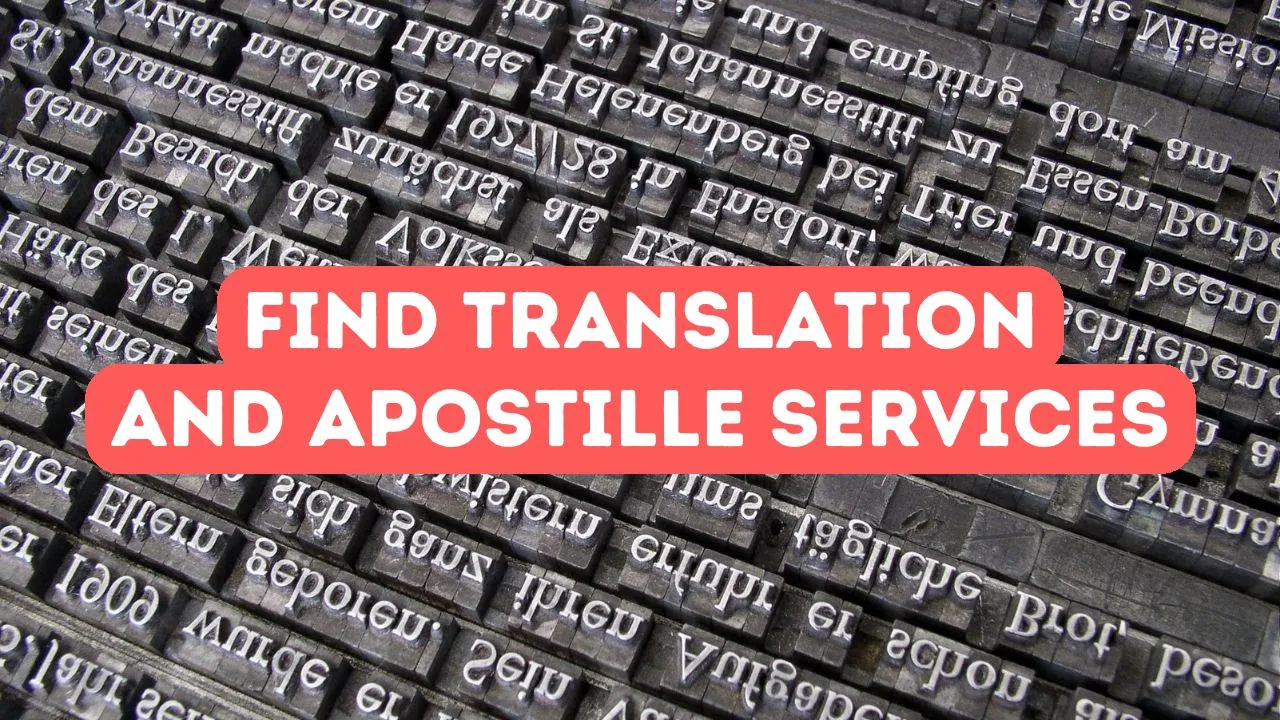 How to Find Translation and Apostille Services