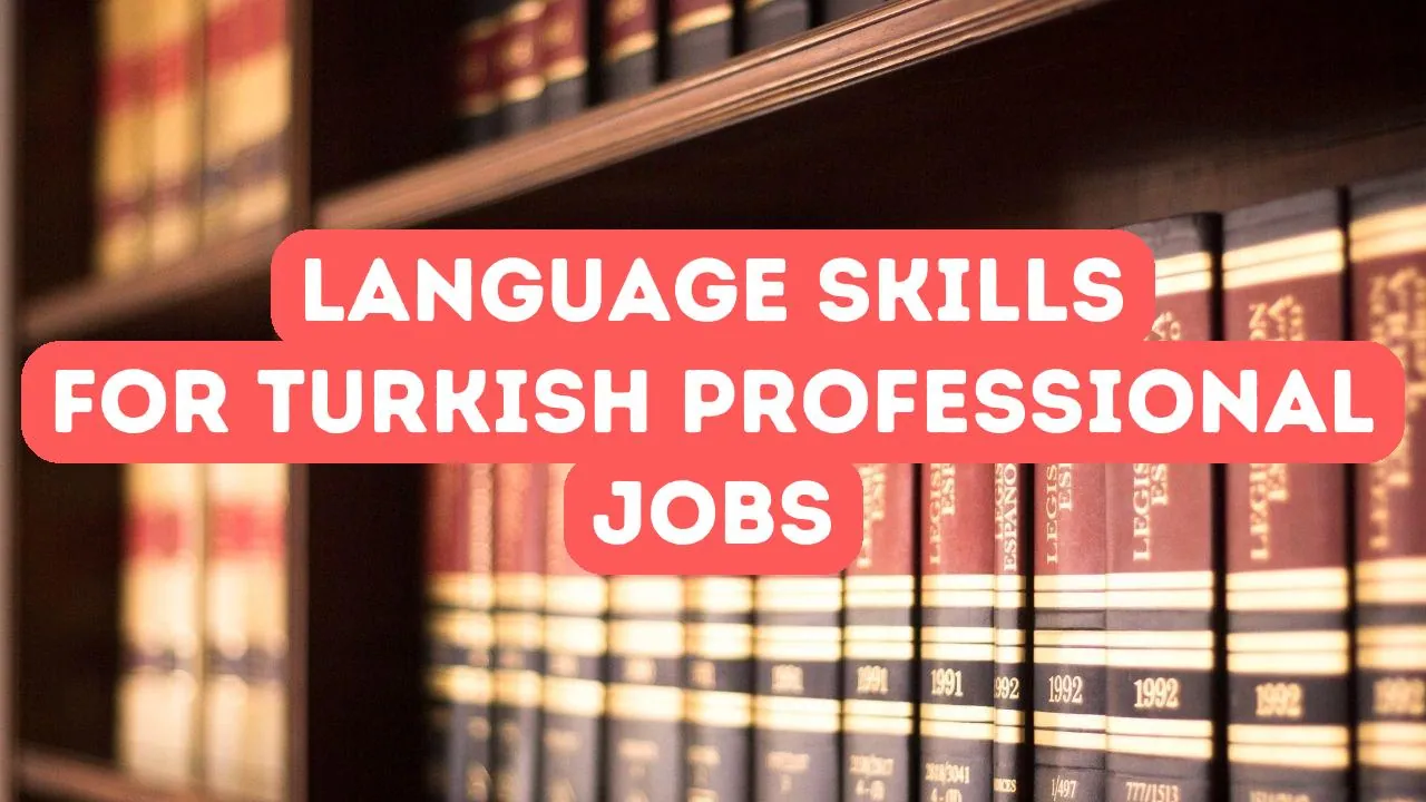 Turkish Language Skills Required for Professional Jobs