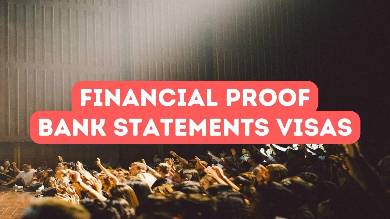Financial Proof and Bank Statements for Turkish Student Visas