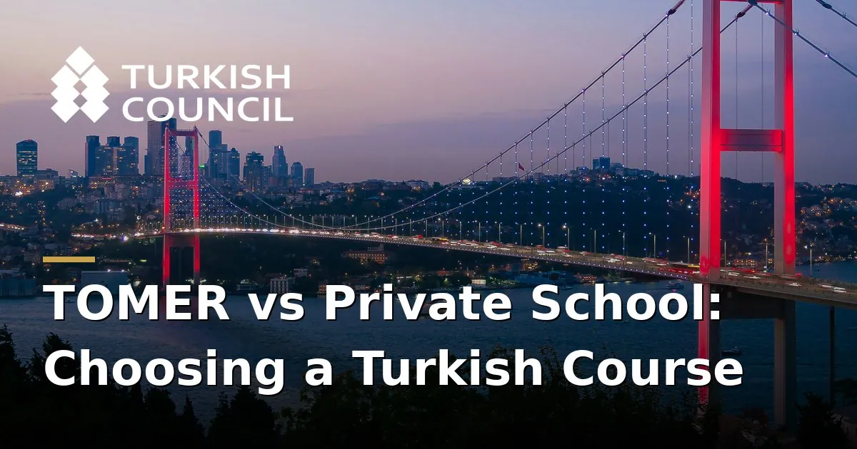 TOMER vs private school - TOMER vs Private School: Choosing a Turkish Course