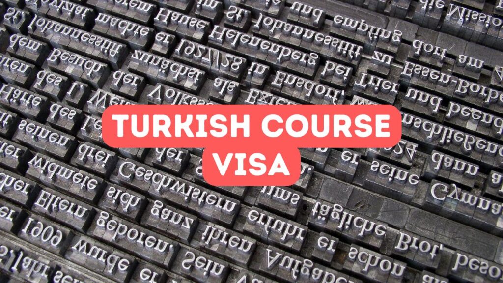 Visa pour cours de turc